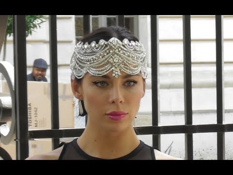 Liliana Matthäus - Nova - Tchoudinova @ Paris Fashion Week 4 july 2018 show Zuhair Murad