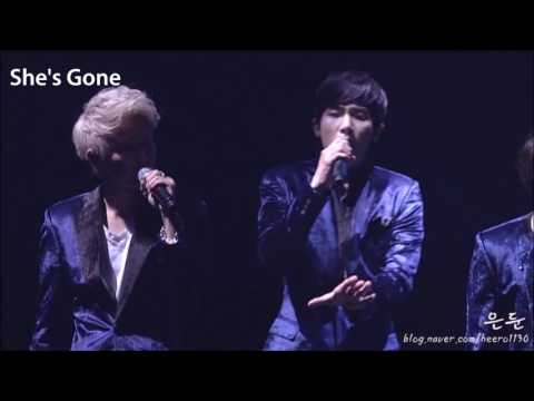 Minwoo Live Solo Part in ZE:A Title Songs