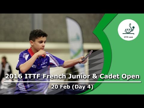 2016 French Junior & Cadet Open - Day 4 LIVE