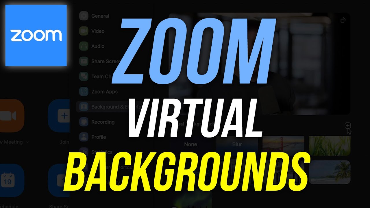 How to Change your Background in Zoom - New Update