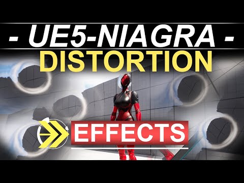 Unreal5 Niagra VFX: Distortion Waves EFFECT