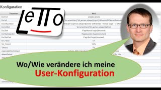 LeTTo - User-Konfiguration, Defaultwerte für Rechentoleranz, Einheitenfehler, etc. festlegen