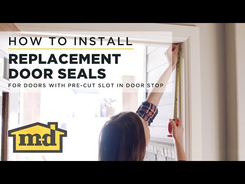 M-D Building Products How-To-Install Replacement Door Seals