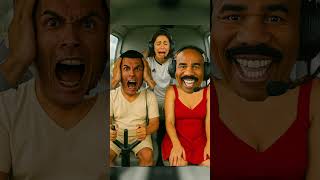 When Baby Steve Harvey Becomes The Pilot  #funny #tungtungtungsahur  #memes #cristianoronaldo