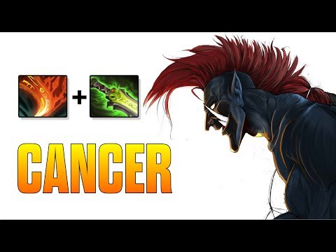 Huskar Cancer Build Ulti + Ethereal Blade by Jerax - Top MMR Pro Player | Dota 2