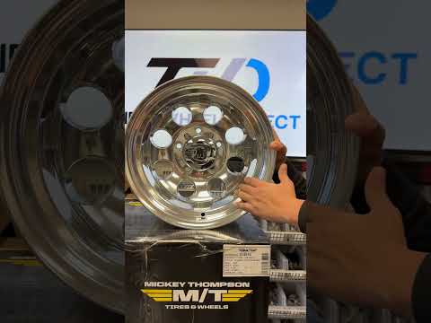 Mickey Thompson Wheels Classic III in the size 15x10 offset -45 bolt pattern 5x5.5 polished finish.