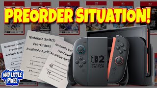 The Switch 2 Preorder Situation... Goodluck & F**K Those Game Key Cards!