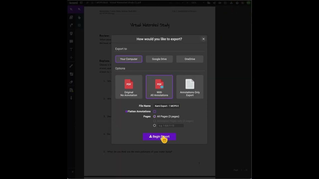 How to Submit Dropbox Assignments in Edmentum - CHSSP Science