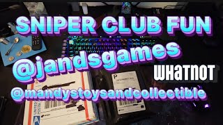 Sniper Club Fun! 🎮We had an awesome time on Whatnot!