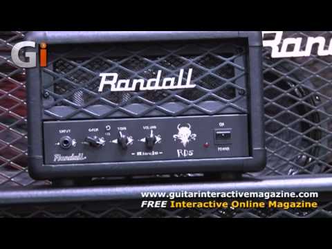 NAMM '13 - Randall Amplification RG Series, Thrasher & RG13 Pedal Introduction - Guitar Interactive