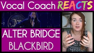 Vocal Coach reacts to Alter Bridge Live from Wembley - &quot;Blackbird&quot;