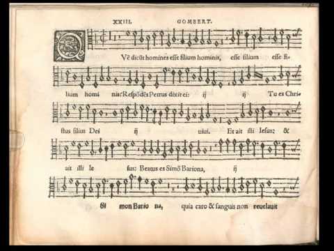 Nicolas Gombert: Quem dicunt homines