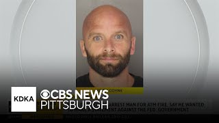 Suspect admits to setting fire to Ross Township ATM