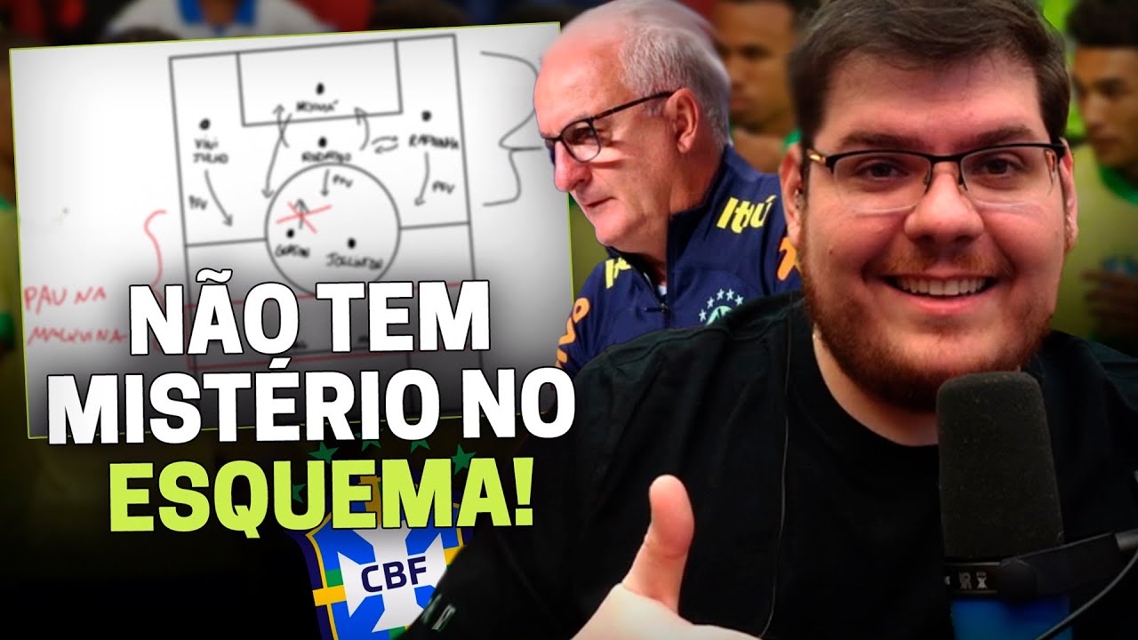 CASIMIRO MONTA A SELEÇÃO BRASILEIRA PARA DORIVAL JR | Cortes do Casimito