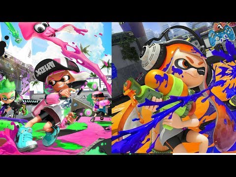 Splatoon vs. Splatoon 2 - Graphics Comparison