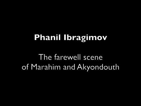 The Farewell Scene of Marahim and Akyondouth | Piano Quartet