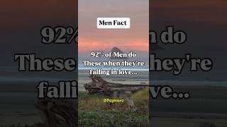 92% of men do THIS when they're falling in love...#shorts #psychologyfacts