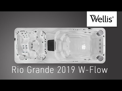 Rio Grande W-Flow swim spa for Sale