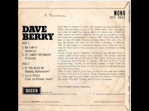 Dave Berry - St  James Infirmary  - 1964