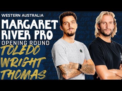 Filipe Toledo, Owen Wright, J. Thomas | Margaret River Pro - Opening Round Heat Replay