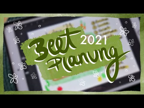 Unsere BEETPLANUNG im Gemüsegarten für 2021 | MICEKÖRNCHEN