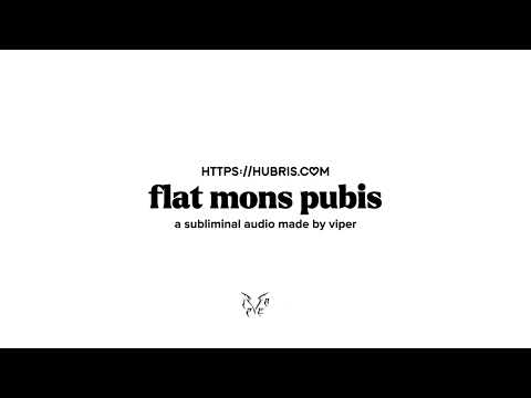 flat mons pubis.