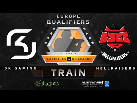 SK Gaming vs HellRaisers - Map 2 - Train (FACEIT 2015 League EU Qualifiers)
