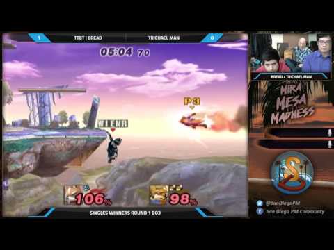 MMM 1 - TtBT | Bread (Fox) vs. Trichael Man (Fox) - PM WR1 - Project M
