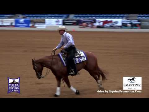 My Darlin Tonite ridden by Devin Warren  - 2016 Tulsa Reining Classic (Open Derby)