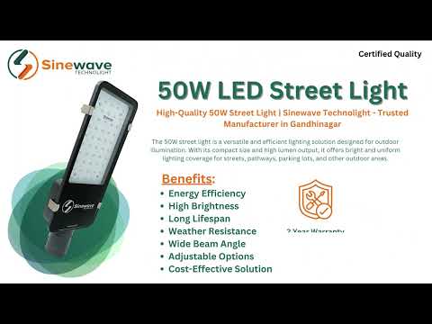50W LED Street Light - Ignite