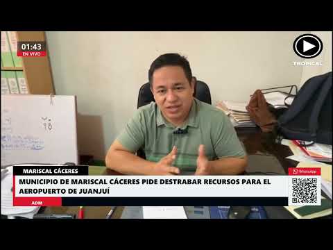 Municipio de Mariscal Cáceres pide destrabar recursos para el aeropuerto de Juanjuí
