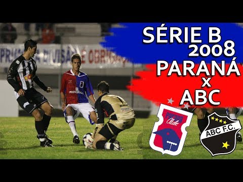 Gol Paraná Clube 1 x 0 ABC - Série B 2008 (20/06/2008)