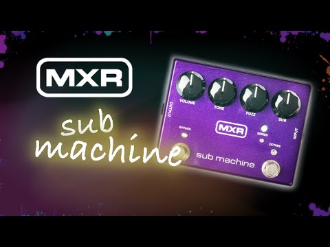MXR Sub Machine Octave Fuzz MINT BOX NO VELCRO PAPERS image 13