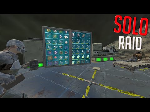 SOLO Raiding A Hidden Rathole For INSANE LOOT! - Ark Survival Evolved