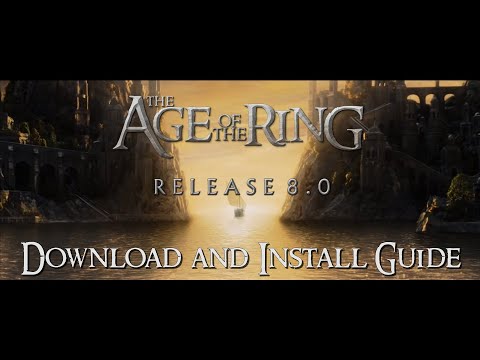 How to Install Age of the Ring 8.0 / 8.3 - BFME 2 RotWK Mod #guide