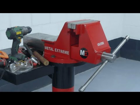 Como Fabricar Una Prensa De Banco Robusta Y Fuerte De 60 kilos.