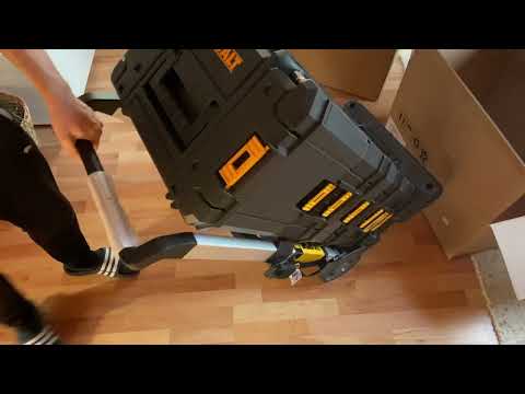 Unboxing DeWalt DWST17888 TSTAK TROLLEY