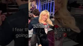 my short king and queen 👑 #sabrinacarpenter #marcellohernandez #saturdaynightlive
