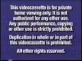 Buena Vista Walt Disney Warning Screen 2000 2003 Canada Version