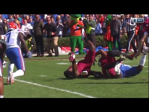 2017 USC vs Florida - Javon Charleston Punt Recovery