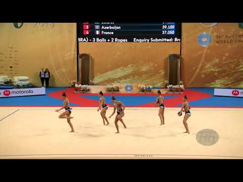 Estonia (EST) - 2018 Rhythmic Worlds, Sofia (BUL) - Qualifications 3 Balls + 2 Ropes