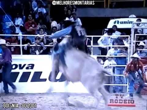 SILVANEI DE CARVALHO DIAS X MOBY DICK - RODEIO DE GOIÂNIA 2001 #acrrodeio #rodeio #rodeo