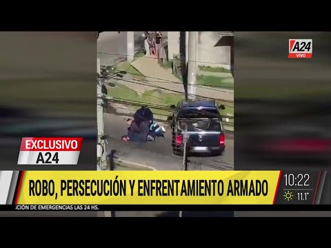 ???? Morón: robo, persecución y enfrentamiento armado