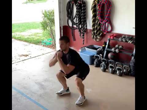 Bodyweight Squat to Calf Raise