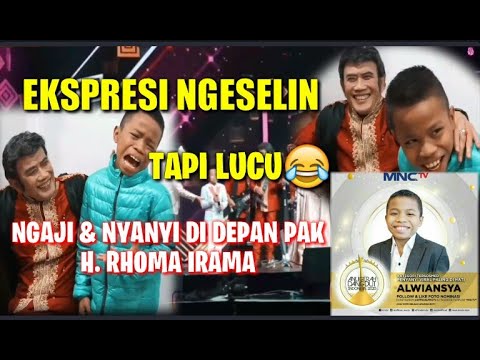 Pak Haji Tertawa Terus, Alwi Ngaji & Nyanyi di Depannya😁