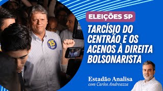 TARCÍSIO do CENTRÃO e os acenos à direita BOLSONARISTA | Estadão Analisa