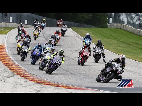 MotoAmerica Supersport Race 1 at Road America 2018