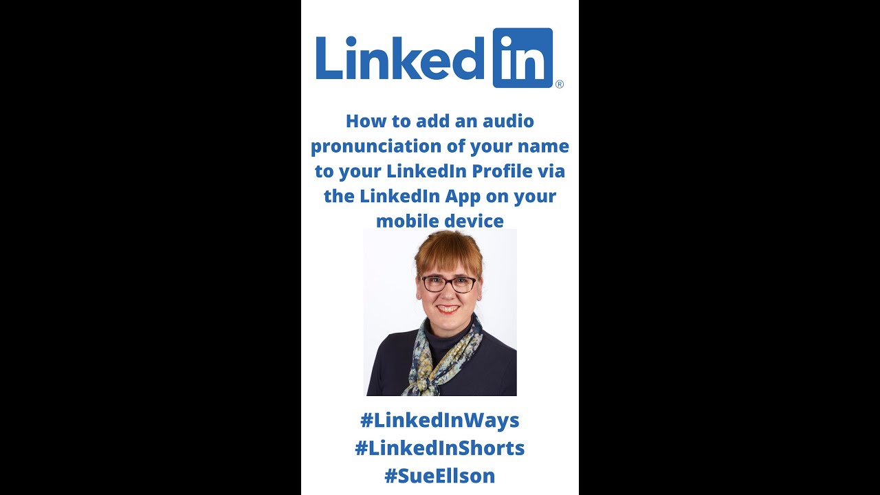 How to add Audio Pronunciation of your Name to your LinkedIn ...