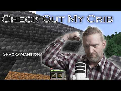 I Built My First Shelter in Minecraft