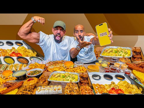 تحدي ١٥،٠٠٠ سعرة 🍔 والتوصيل مجاني